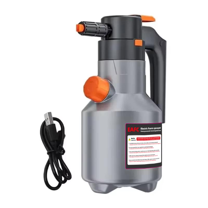 Elektrische autoschuimspuit Drukzeepspuit Hogedruk fijne schuim Automatische schuimwasser Exterieur autowasaccessoire