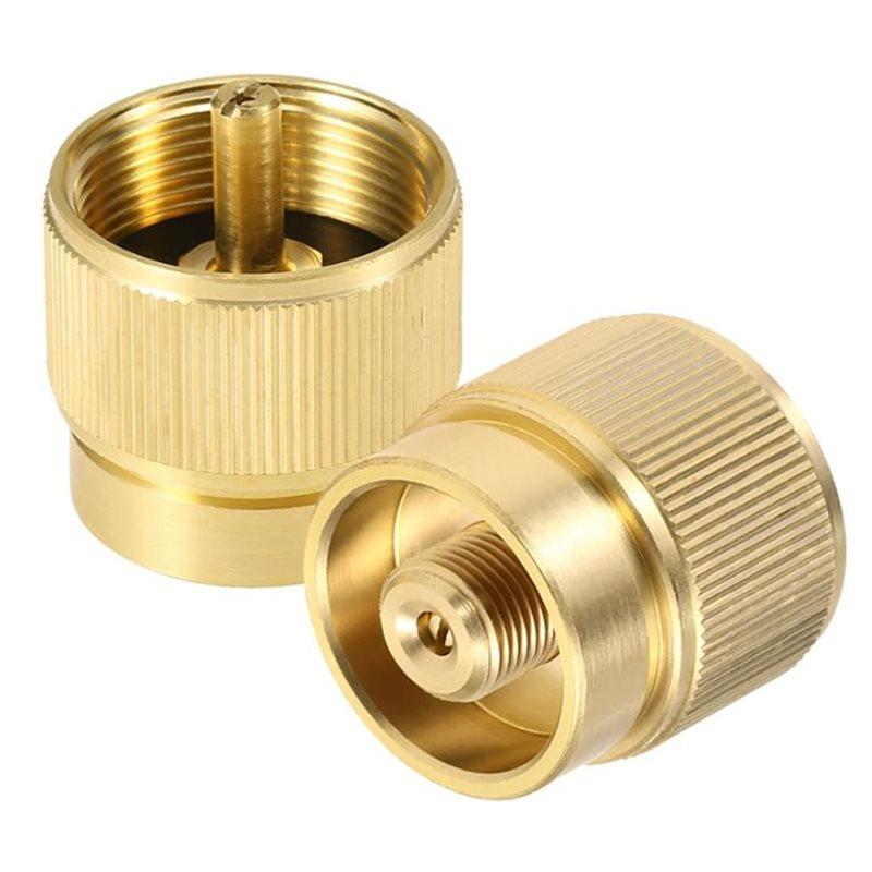 Good-Camping Propane Gas Tank Converter Adapter Outdoor Flat Gas Tank MAPP Gas Tank Mutual Refilling Adapter oro