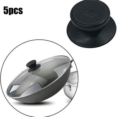 Pot Pan Lid Lid Handle Black Cooking Plastic Replacement.Knob