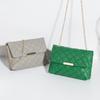 Women Shoulder Bag Female Fashion Embroidered Rhombic Small Square Bag Pu Crossbody Bags Handbag and Purses Phone Bags