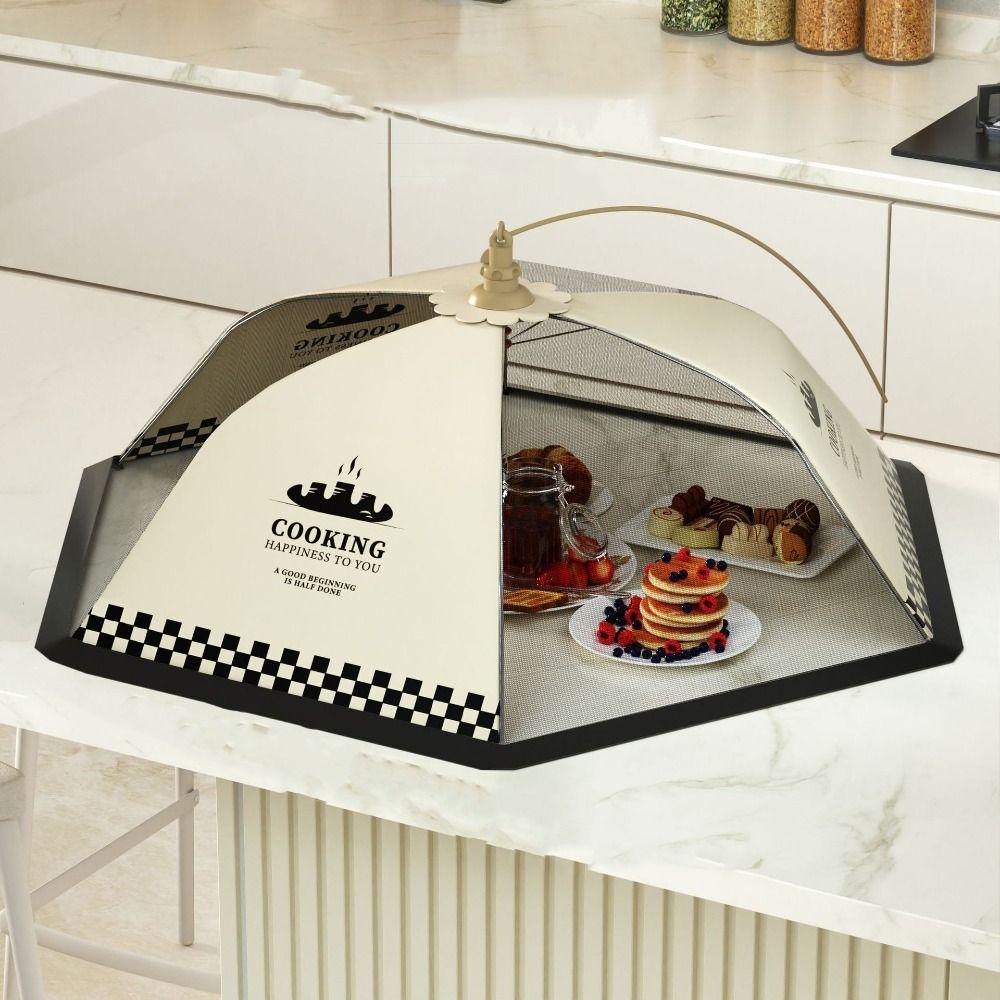 Breathable Meal Cover Foldable Food Tent Kitchen Gadgets Vegetable Umbrella Picnic