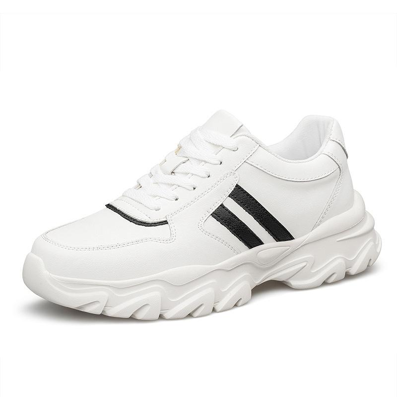 Elevator Shoes for Man Height Increase 8/10CM Luxury Sneaker Leather Men Hidden Heels Height Casual Leather Shoes Big Size 36-46