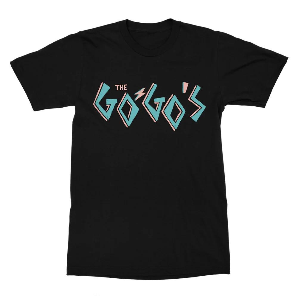 The Go-Go s Logo Black Cotton Shirt All size S-5XL CL470 XXL