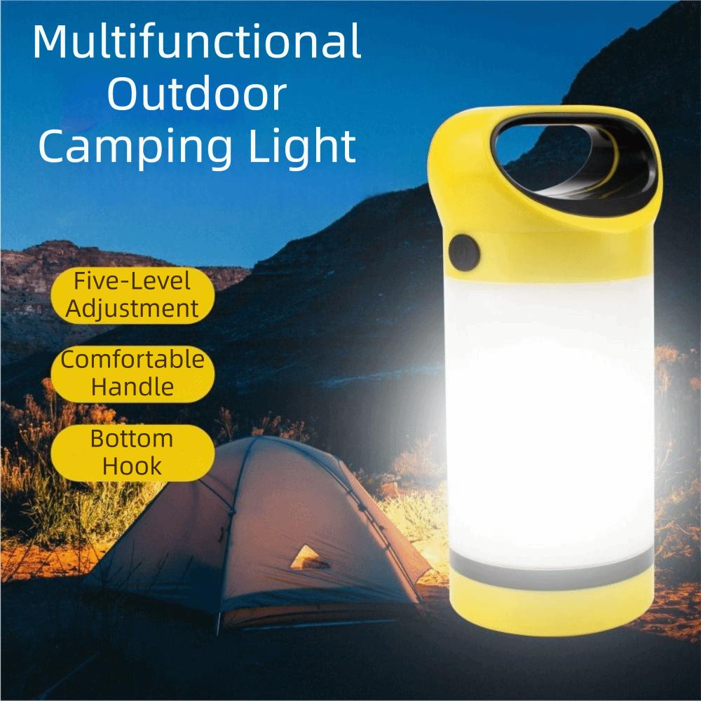 LED Lighting Outdoor Tent Lamp Portable Design Household Use LED Lantern Hanging Function Power Outage Lighting Camping Lamp