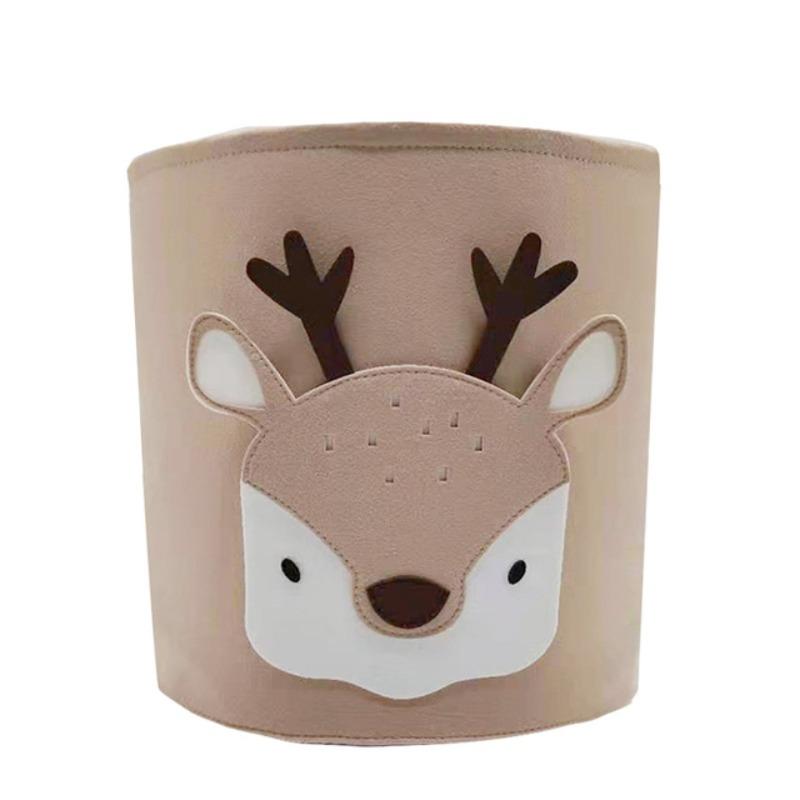 

Милая хлопковая корзина для хранения животных, детские игрушки, одежда, обувь, органайзер, складной ящик для хранения вещей, шкаф, контейнер для домашнего хранения