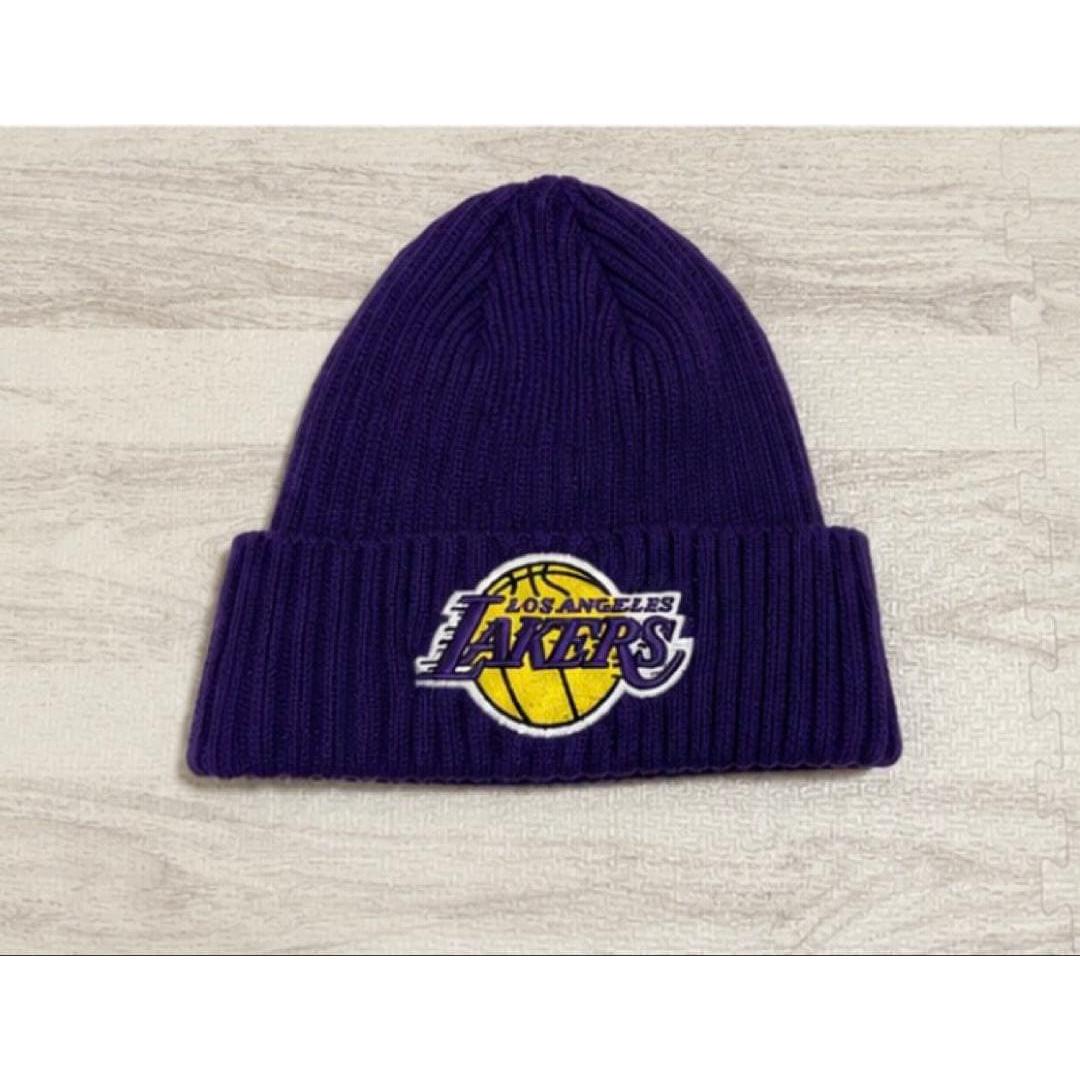 Used NBA Los Angeles Lakers Knit Hat Beanie