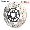 Universal CNC Aluminum Alloy Floating Disk Motorcycle Brake Disc 220mm Hole Pitch 57mm For Scooter Sport-bike
