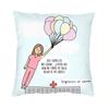 Enfermera En Apuros Doctor Nurse Medicine Square Pillow Cover Home Decorative Cushions Throw Pillow Car Double-Sided Printing