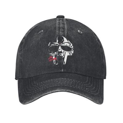 Design MF Doom Madvillain Baseball Caps Classic Distressed Washed Hip Hop Headwear Unisex Style Outdoor Running Golf Gift Caps