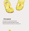 SpongeBob & Patrick Cartoon Crocs for Toddlers - Non-slip, Wear-resistant Beach Sandals