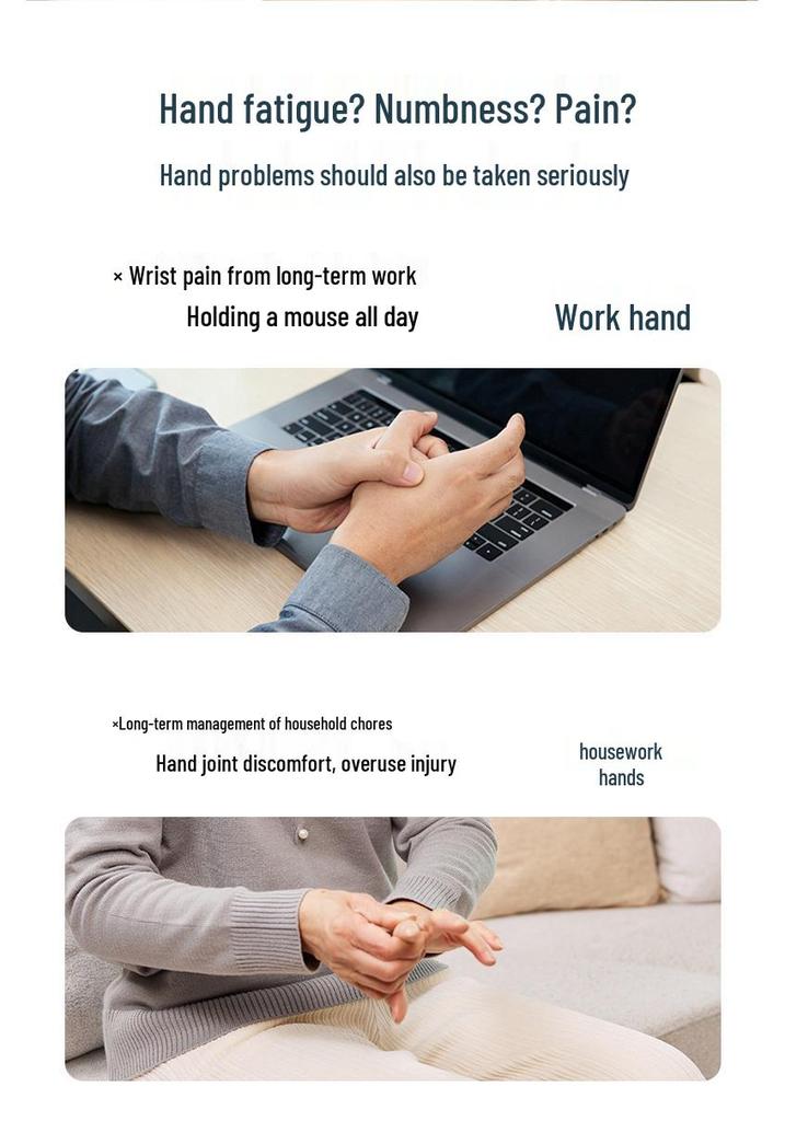 Airbag Hand Massager with Heat, Compression, Kneading, and Long Battery Life
