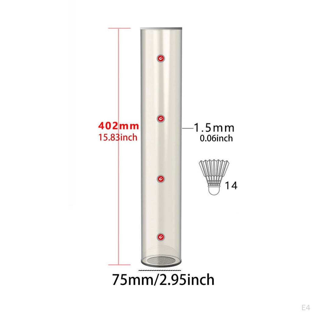 Badminton Ball Dispenser, Shuttlecock Storage System for Training in The Fitness Area