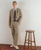 [City Workers] Tapered Cotton Pants [Beige]