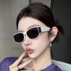 Chic Curved Lens Cat Eye Sunglasses: Unisex Cool Street Style
