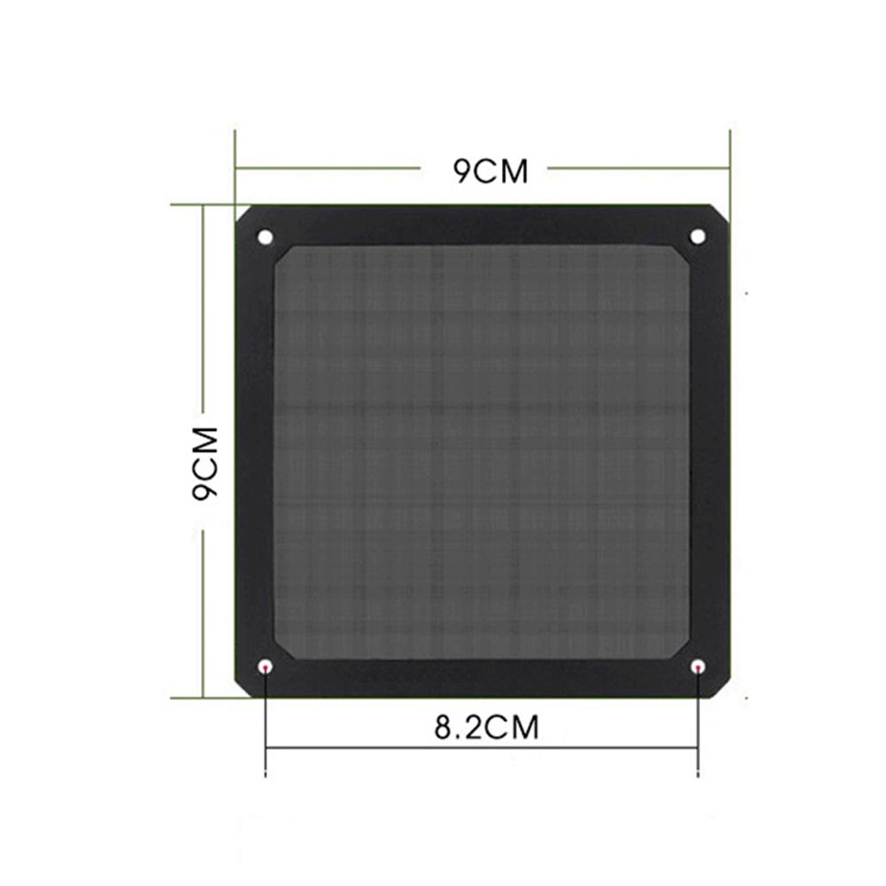 0mm 90mm 120mm 140mm PC Chassis Cooling Fan Dust Filter Magnet Dustproof Mesh Cover Computer Chassis Net Guard with Hole