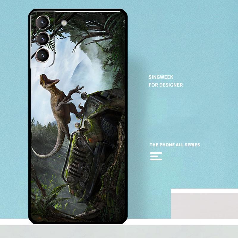 Dinosaur Case For Samsung Galaxy S25 Ultra S21 S22 S23 S24 Ultra S9 S10 S20 Plus S25 FE Phone Cover