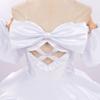 Alien Stage Sua Cosplay Kostüm Weißes Kleid Idol Bühnenoutfit AL NST Charakter Halloween Party Kostüm