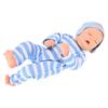 45 cm große, realistische Neugeborenen-Mädchenpuppe aus Vinyl, waschbar, mit Spielzeugzubehör
