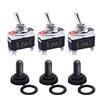 IP65 Rate 2 Pin Toggle Switches 12V Marine Use 15A Capacity Screw Terminal Connection Automotive Toggle Switches for Boat