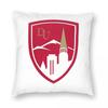 University Of Denver Shield Square Pillowcase Polyester Linen Velvet Pattern Decor Throw Pillow Case Bed Cushion Wholesale