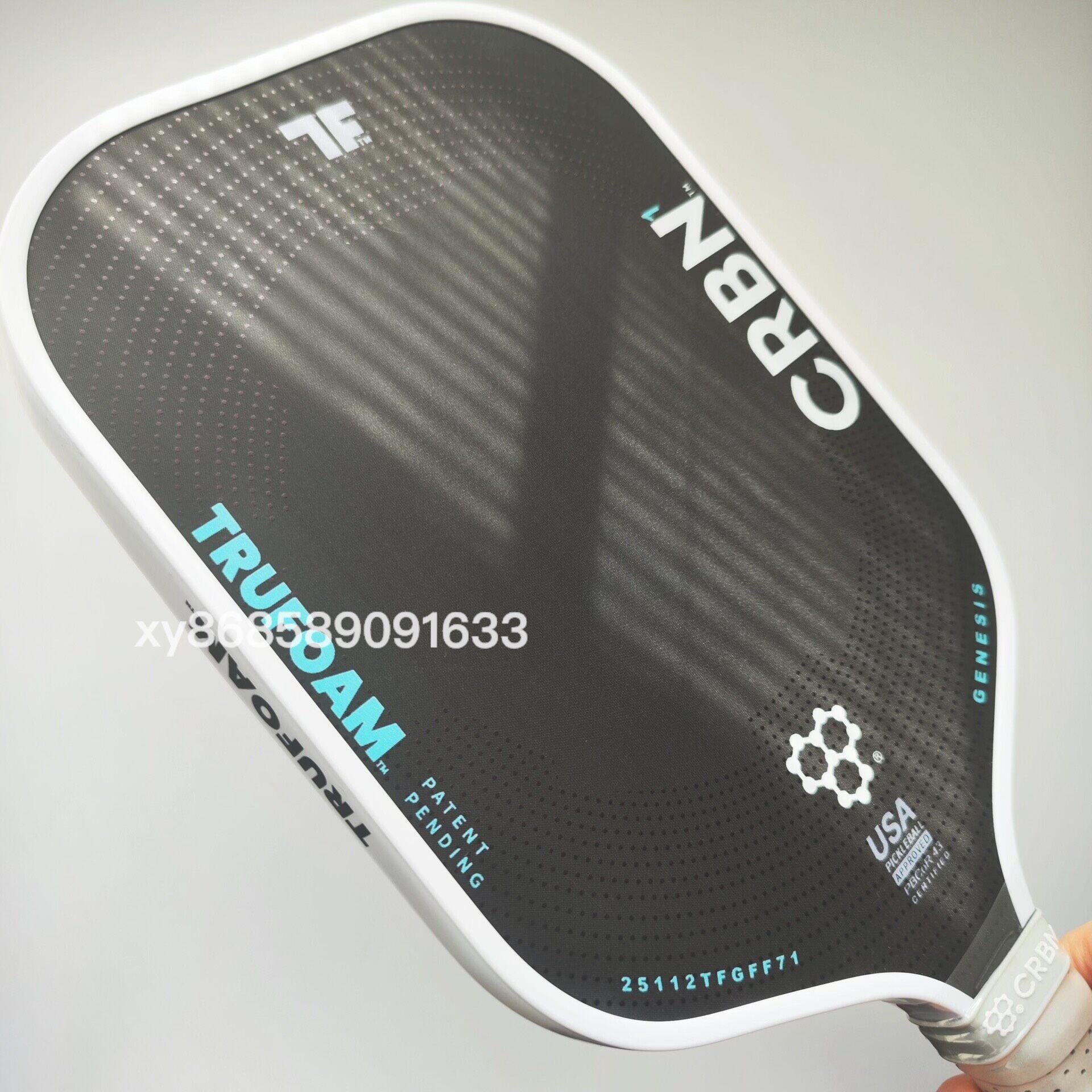 CRBNTF Genesis Pickleball Paddle Set USAPA Approved TruFoam Core Carbon Fiber Professional Training Kit