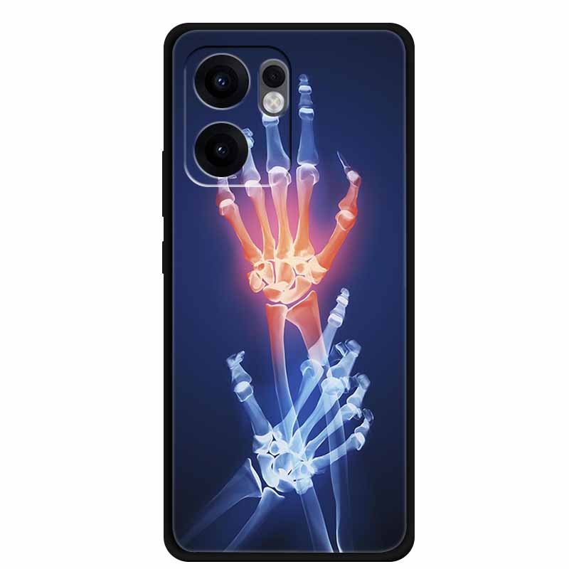 Phone Case For OPPO Reno 13F Case 13 F Coque Black Silicone Soft TPU Back Cover Bag For OPPO Reno13F A5x Case Protective Shell