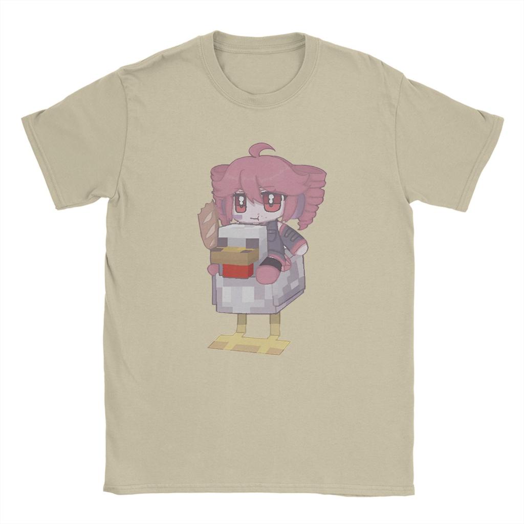 Funny Hip Hop Anime Kasane Teto MANGA T-Shirt Men Round Neck 100% Cotton T Shirts  Short Sleeve Tees Printed Clothes