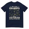 Im A Dad Grandpa And Veteran Fathers Day American Flag TShirt