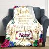 Nana'S Love Blanket Customize Your Name Blankets Are Warm Soft Blankets Perfect For Naps Sofas And Relaxation They Also Make Great Christmas Halloween