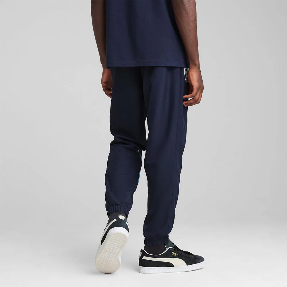 Puma Manchester City Fc Futbol Archive Unisex Sports Pants Blue