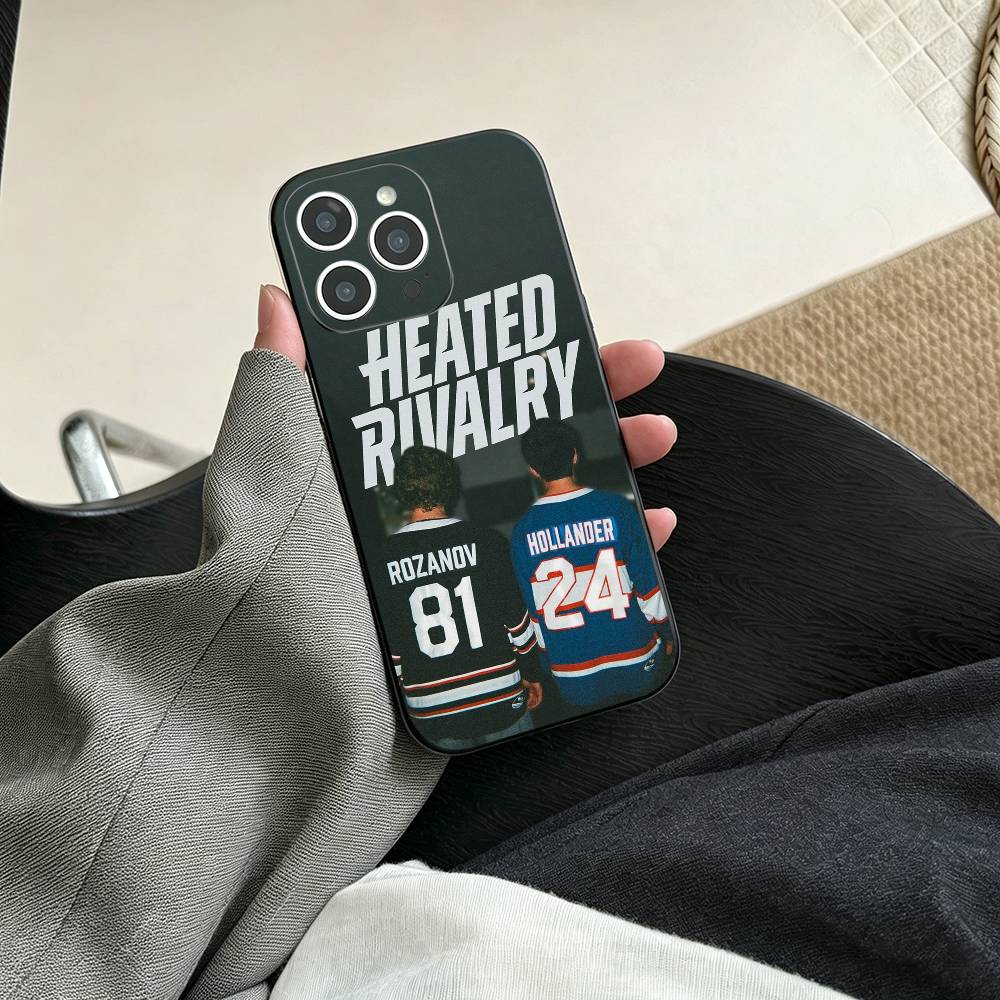 COOL Heated Rivalry HR man  Phone Case For iPhone 17, 16,15,14,13,12,11 Plus,Pro Max, Others Soft Black Cover