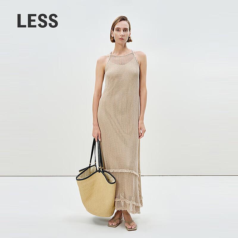 

LESS 2025 Summer 100% Cotton A-Line Sling Dress M