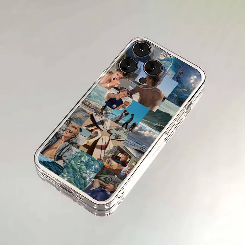 JJ M-Maybank Phone Case For iPhone 16,15,14,13,12,11 Plus,Pro,Max,XR,XS,X,7,8 SE,Mini Transparent Silicone Soft