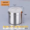 304 Stainless Steel Food Sample Storage Jar