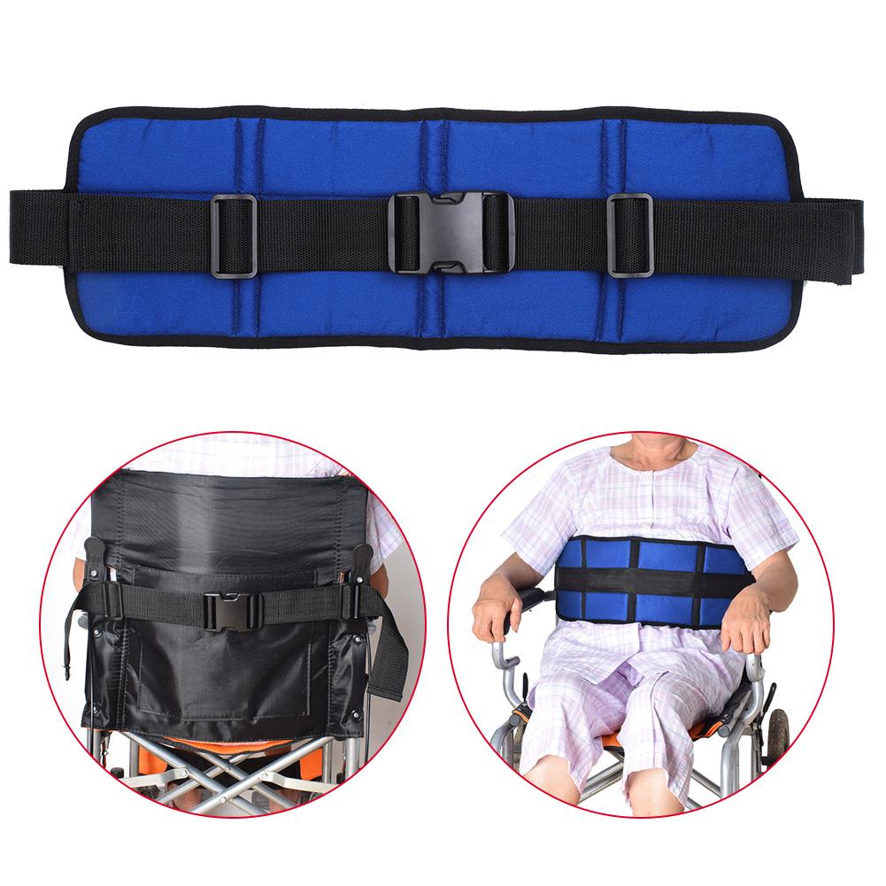 Breathable Adjustable Wheelchair Seat Belt Cushion Safety Harness Straps for Elderly Patients