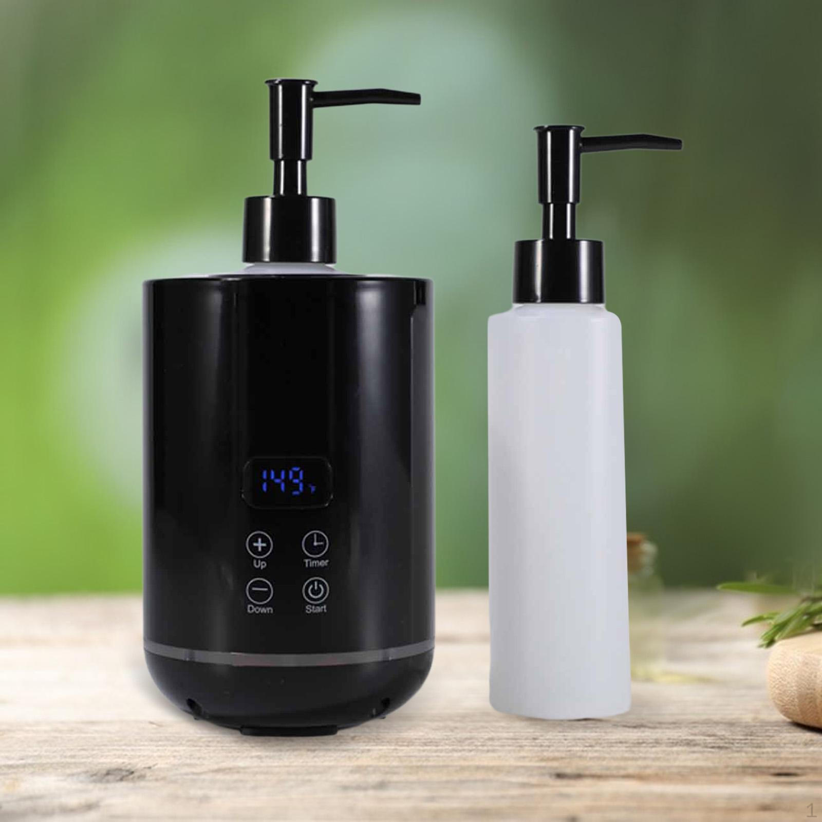 

Подогреватель массажного масла Цифровой нагреватель Регулируемая температура с дозатором для бутылок Лосьон