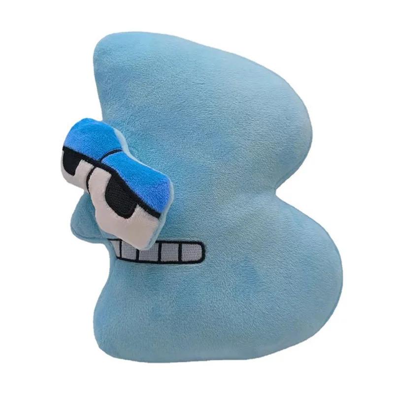 26 peças alfabeto lore pelúcia letra inglês bicho de pelúcia boneca brinquedos presente para crianças crianças presentes educacionais de natal