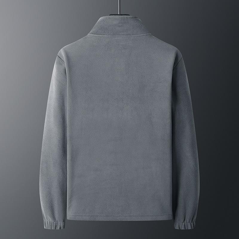 Verdickter Stehkragenpullover Vielseitige Jacke für Paare Herren- und Damenjacke gleich