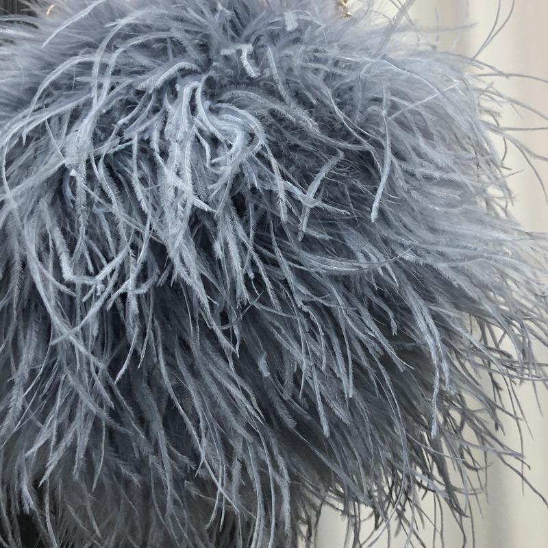 Members Only Provide Ostrich Hair Short Jackets.