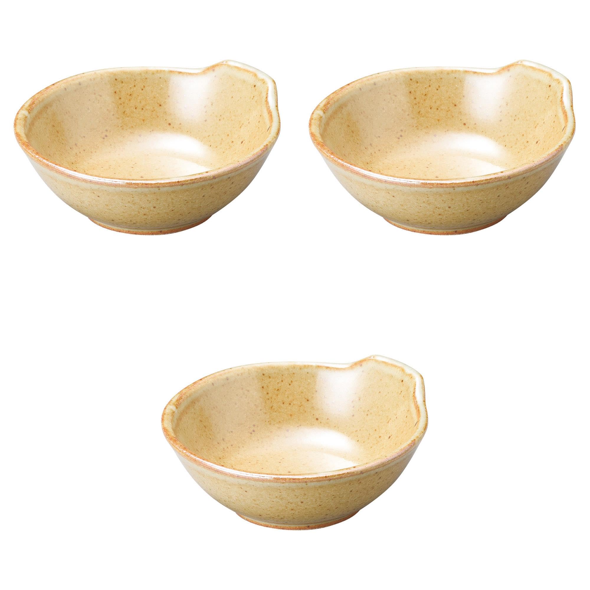 

Набор из 3 чашек Anraku с ручкой Тонбури x Арита, для питья воды, Арита Сэтомонохонпо [12 5 см], Фаянс,