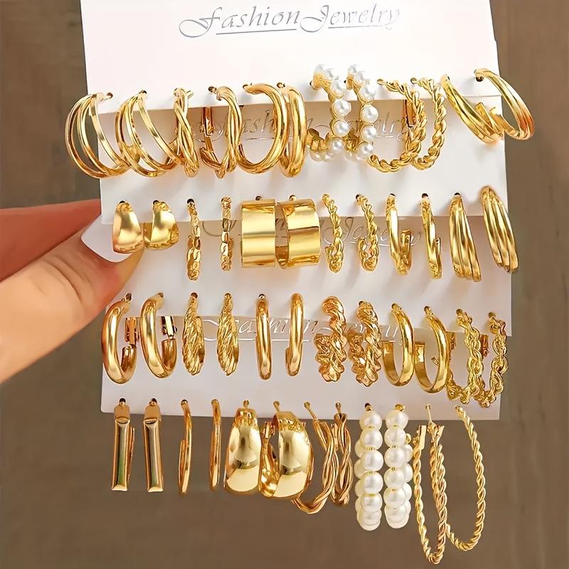 Fashion Creative Simple Earrings Set for Women Vintage Temperament Hollowed-out Butterfly Love Earrings Jewelry Gifts 2026 New