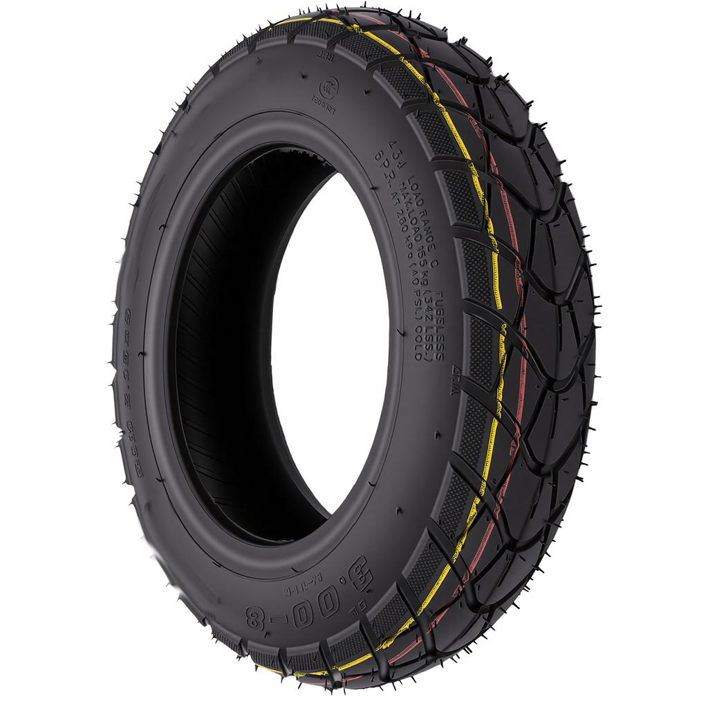 3.00 8 Tubeless Tire Puncture Proof Scooter Tubeless Street Vacuum Tyre for Mini Motrocycles