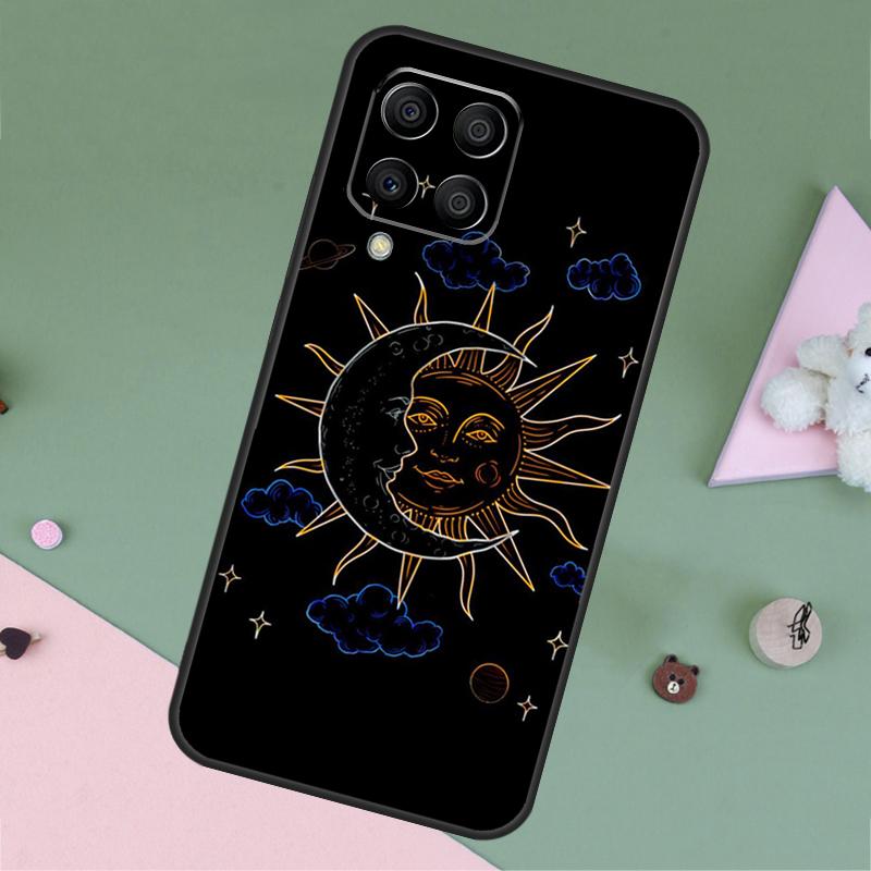 

Sun and Moon For Samsung Galaxy M35 M55 M15 M12 M13 M14 M34 M54 M33 M53 M21 M31 M11 M32 M52 M06 M16 Case Samsung M12