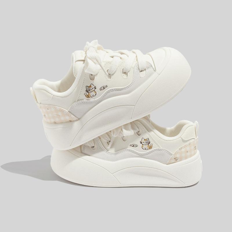 Neue Mode-Schuhe - Vielseitige und Bequeme Freizeitschuhe mit Dicksohle für Damen