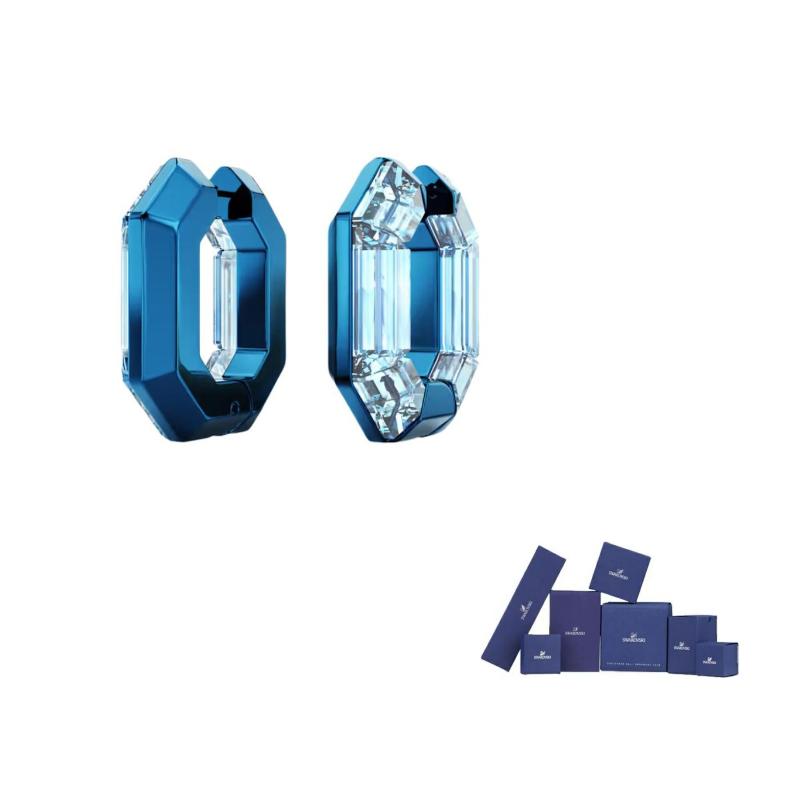 Swarovski Lucent Hoop Earrings F-Original brand box