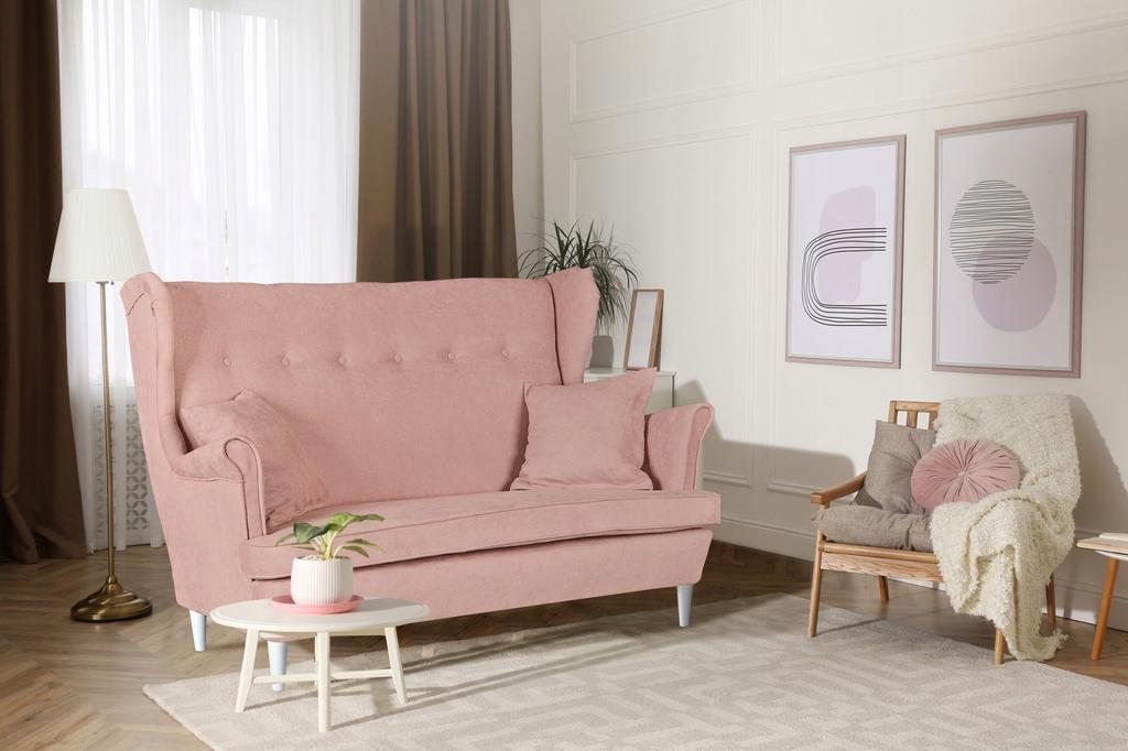 Ari Wingback Sofa Set, Armchairs, Pouffes, Family Furniture Set