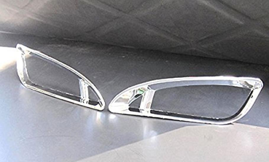 BRIGHTZ Chrome Fog Light Type for Toyota Alphard ANH Part 13861 Covers, A, (Pre-facelift 2020/2025) [FOG-COV-057], ANH20W, ANH25W, GGH20W, GGH25W,