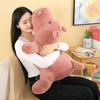 New hippo throw pillow doll plush toy bed to sleep with soothing doll children rag doll girl