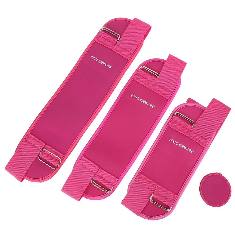O Type Legs Corrector Belts Bowlegs Strengthen Bandage Kit Correction Strap for Adult Childrenpink