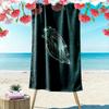 Philadelphia Eagles Print Beach Towel, Large Soft Quick Dry Towel for Beach Camping Swimming